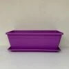 Vaso cassetta cm 30 viola