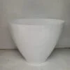 Vaso Ciotola Ovale 20cm bianco
