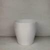 Vaso Tondo 11cm bianco