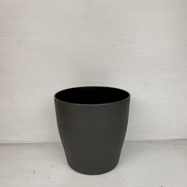 Vaso tondo 11cm antracite