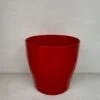 Vaso tondo 13cm Rosso