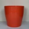 Vaso tondo cm 13 arancione